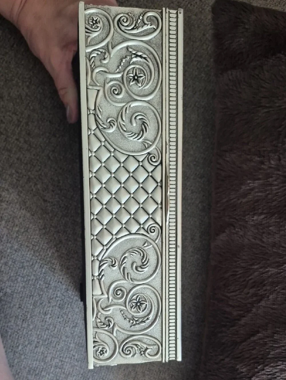Godinger VINTAGE Silver Plated Jewelry Box Chest
